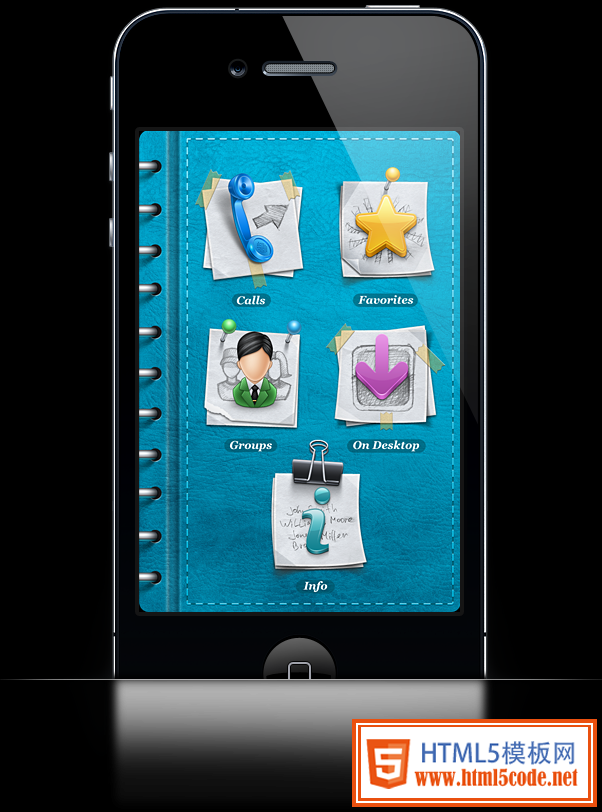 Tap-and-Call-Main-Menu